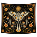 Tenture Murale Bohème avec Motif Papillon et Floral
