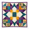 Couvre-lit Patchwork Multicolore 100x100 cm