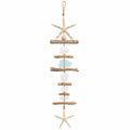 Suspension Murale Étoile de Mer en Bois Flotté