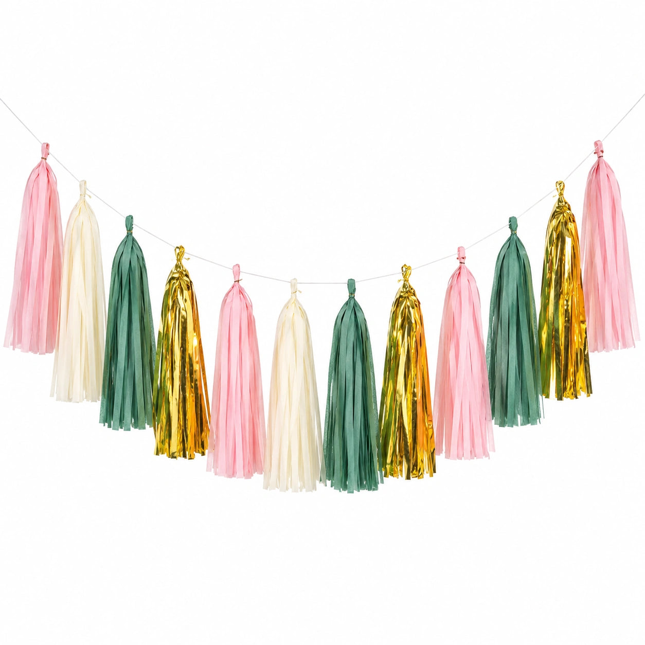 Guirlande de Pompons Décorative Multicolore